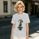 Olive t-shirt with 'Pray for the Great Old Dice' cosmic horror print