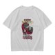 Olive T-Shirt With Relaxed Cat 'Tomorrow For A Better Today' Print