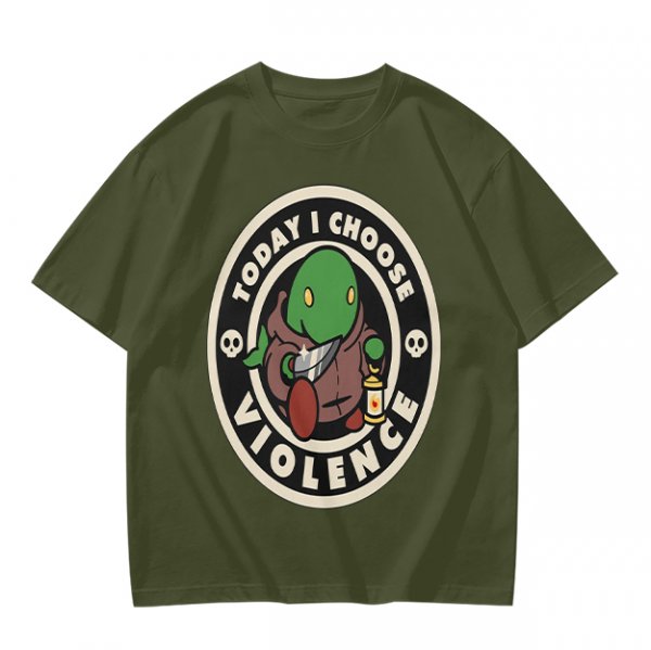 Today I Choose Violence Tonberry Graphic T-Shirt