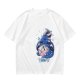 Olive T-Shirt With Sad Dragon Holding D20 Natural 1 'Like A Today' Print