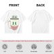 Olive Graphic Tee With Angry Coffee Cup I Need More Print
