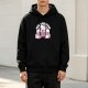 Black Hoodie With Buff Hello Kitty One True Club Graphic