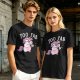 Olive T-Shirt with Too Fab Cool Unicorn Graphic Print