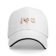Black Baseball Cap With Playful Orange Kitten Illustrations