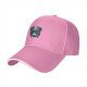 Black baseball cap with Spirited Away anime character print