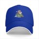Black Baseball Cap With Christmas Totoro Family Graphic