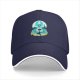 Avatar Themed Black Baseball Cap With Airbender Artwork