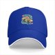 Black Baseball Cap With Colorful Anime Space Character Graphic