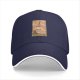 Black Baseball Cap With Vintage Ace Of Tea Tarot Card Art Print