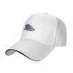 Black Baseball Cap With Wrestling Ring Graphic Print