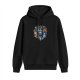 Black Hoodie With The Legend Of Zelda Themed Graphic Print