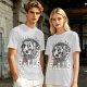 Olive Soccer Graphic T-Shirt with 'Born To Kick Balls' Print