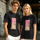 Olive T-Shirt With Ramen Tarot Card Style Graphic Print