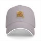 Black Baseball Cap With Cute Gingerbread Unicorn Christmas Print