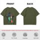 Olive T-Shirt with Wicked Witch of the West Emerald City Artwork