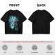 Olive Green T-Shirt With Alien Warrior Graphic Print