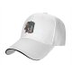 Black Baseball Cap With Superman TARDIS Graphic Print