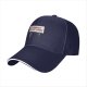 Black baseball cap with 'It Probably Can Get Worse' graphic print