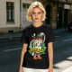 Forever Tired Coffee Mug Cartoon Character T-Shirt Design