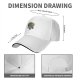 Don't Trust Atoms Graphic Black Baseball Cap