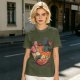 Godzilla in spicy ramen bowl graphic tee