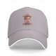 Black baseball cap with 'It's Official I've Gone Insane' cat graphic