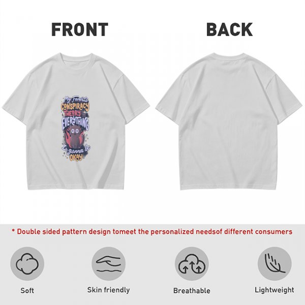 My Favorite Conspiracy Theory Everything Is Gonna Be Okay Cat T-Shirt