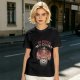 Olive T-Shirt With 'In Pizza We Crust' Pizza Dog Graphic