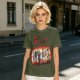 One Piece Pirates Anime Graphic Olive T-Shirt
