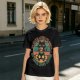 My Outie Loves To Party My Innie Loves Coffee Cat T-Shirt