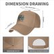 Black baseball cap with 'I Come With Problems Not Solutions' retro graphic