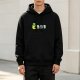 St Patricks Pac Man Eating Beer Mugs Graphic Hoodie