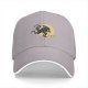 Black Baseball Cap With Xenomorph Alien Graphic Print