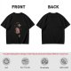 Olive Green T-Shirt With Don't Worry Cute Capybara Graphic