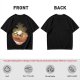 Olive T-Shirt With Skull Ramen Bowl Graphic