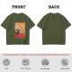 Olive Green T-Shirt with King from The Owl House Titan Noir Print