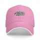 Black baseball cap with 'Coffee makes Mondays possible' print